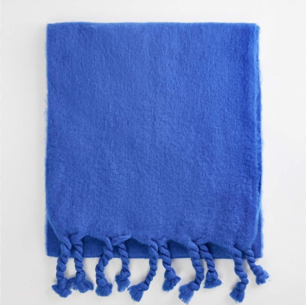 Fashion Apparel Puffy Fringe Scarf NWT